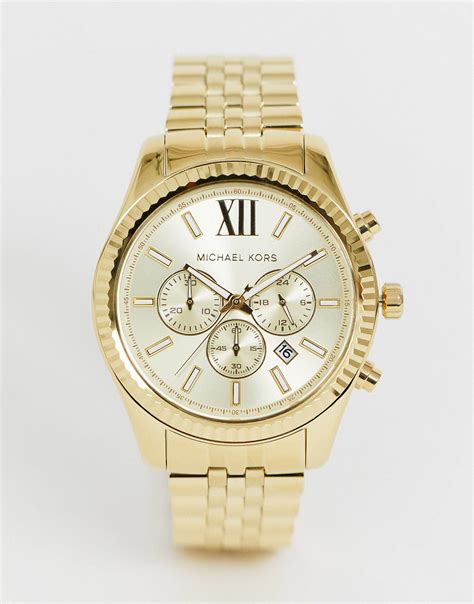 michael kors lexington mk8281 men's watch|michael kors lexington chronograph watch.